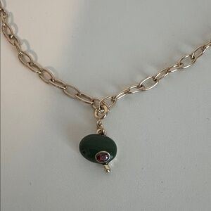 J.Crew Martini Olive Necklace